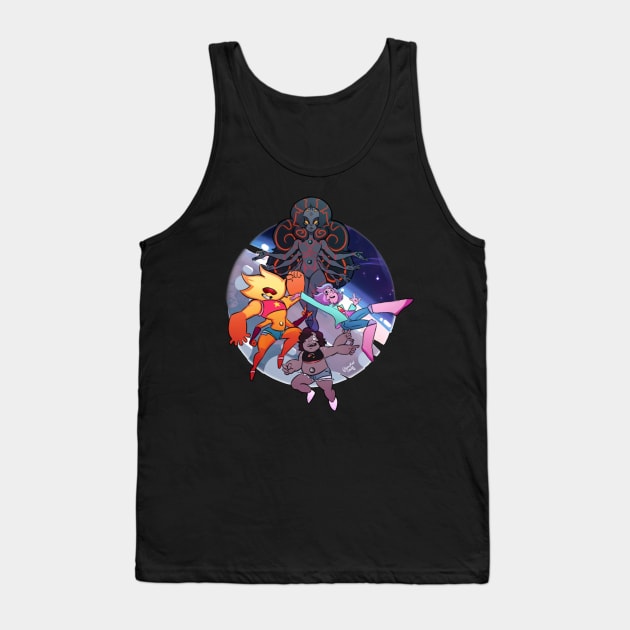 universe peridot Tank Top by hawardan